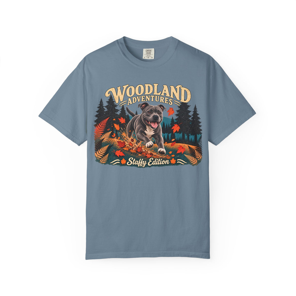 Staffy Woodland T-shirt