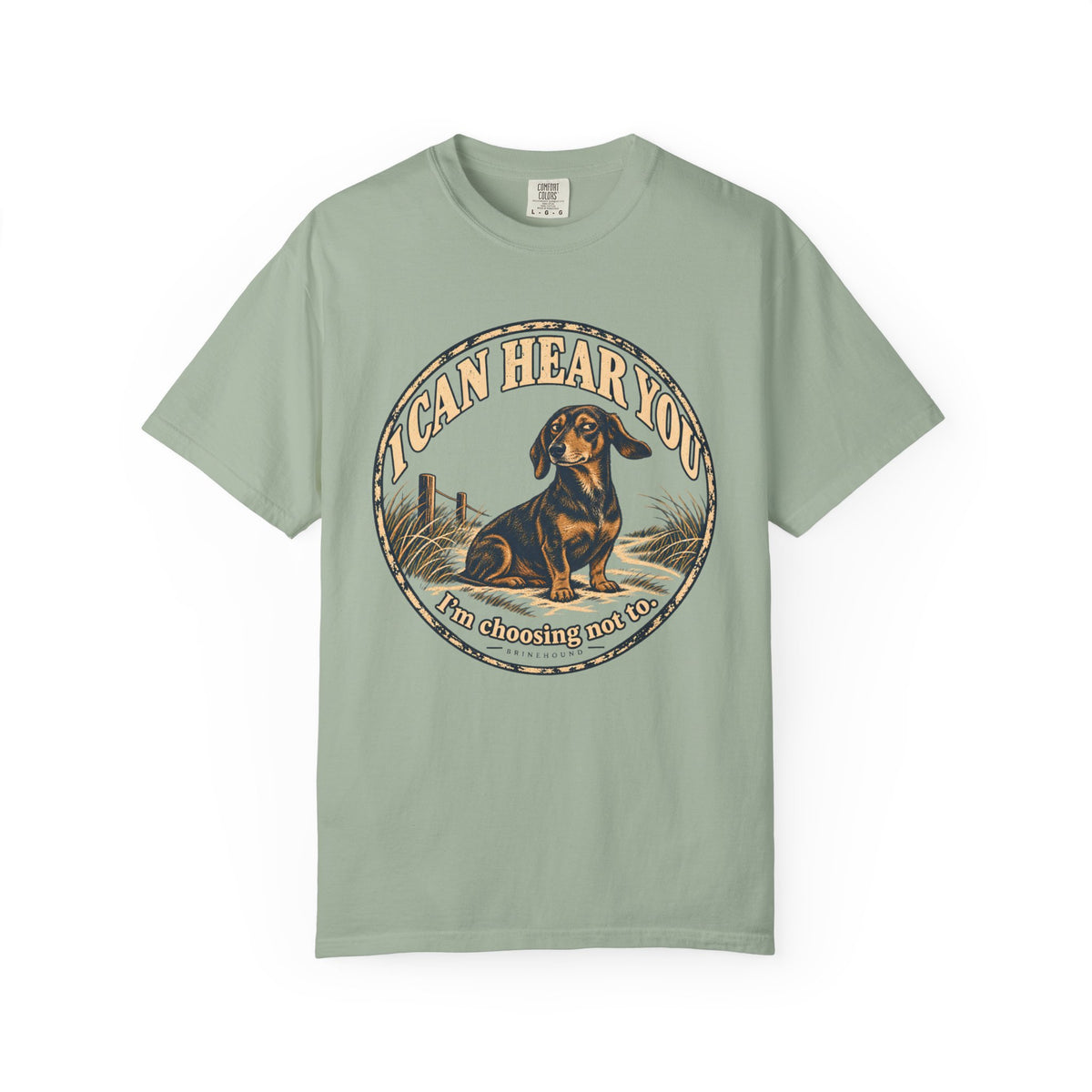 Selectively Deaf Dachshund T-shirt