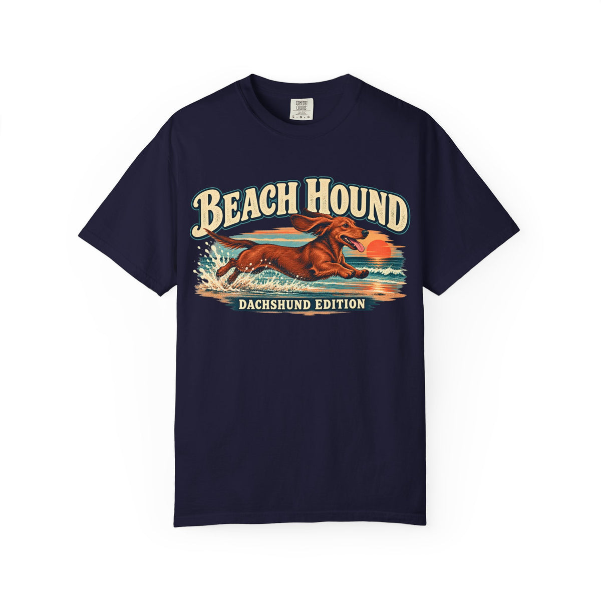 Dachshund Beach Hound T-shirt