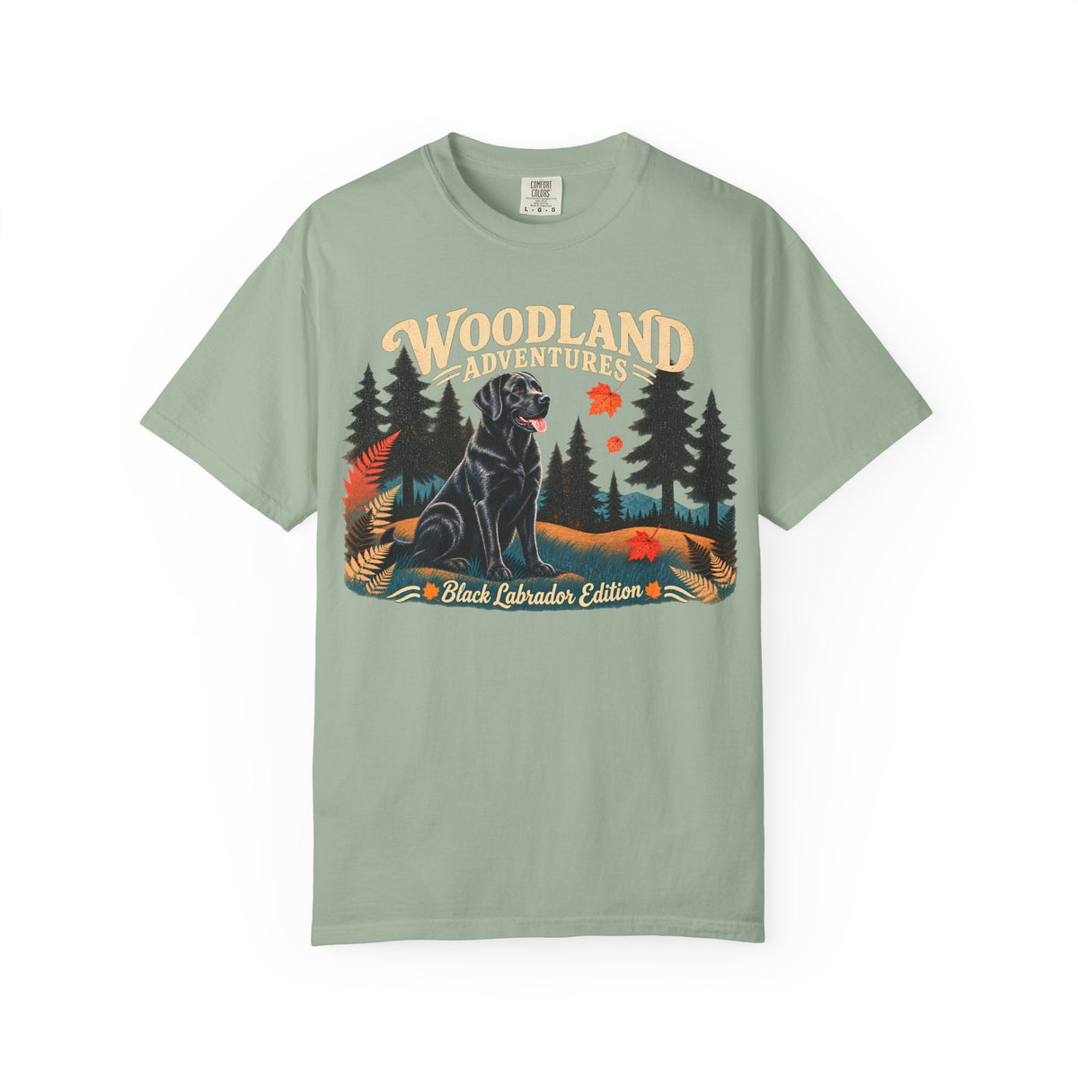 Black Lab Woodland T-shirt