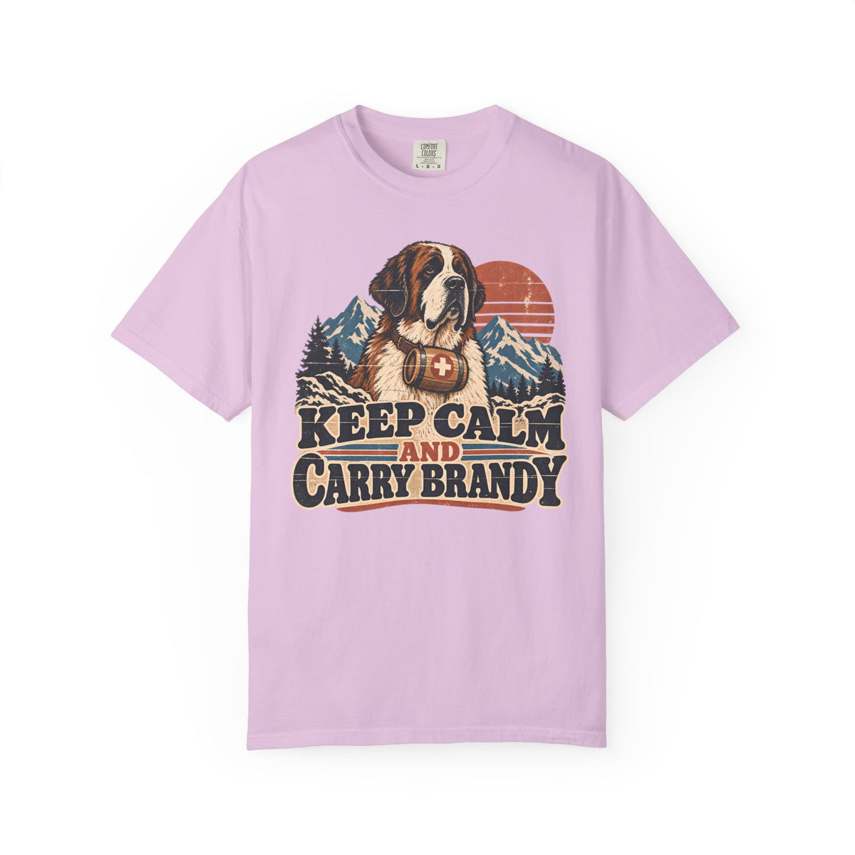 Keep Calm St Bernard T-shirt