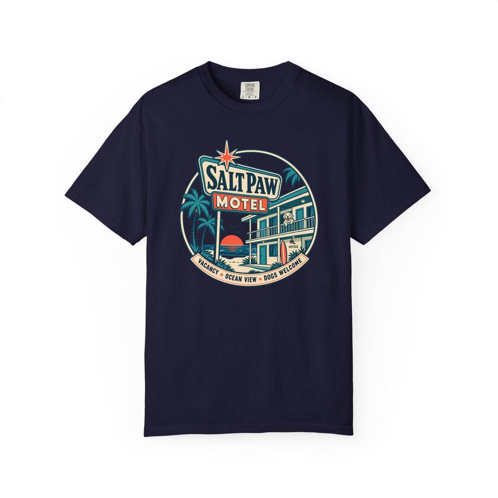Saltpaw Motel Navy T-shirt