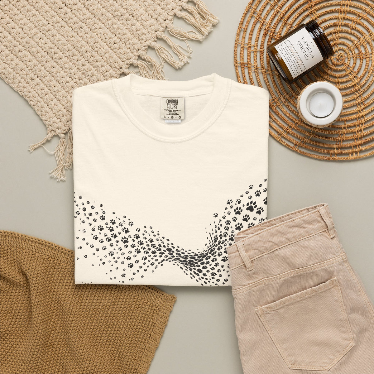 Murmuration of Paws T-shirt