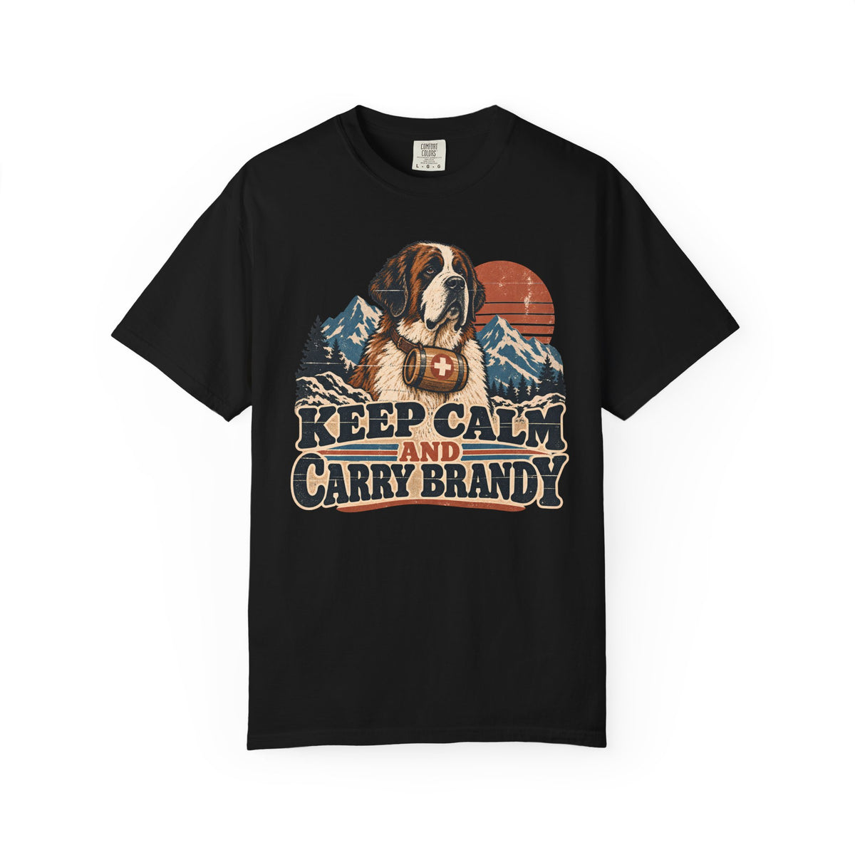 Keep Calm St Bernard T-shirt