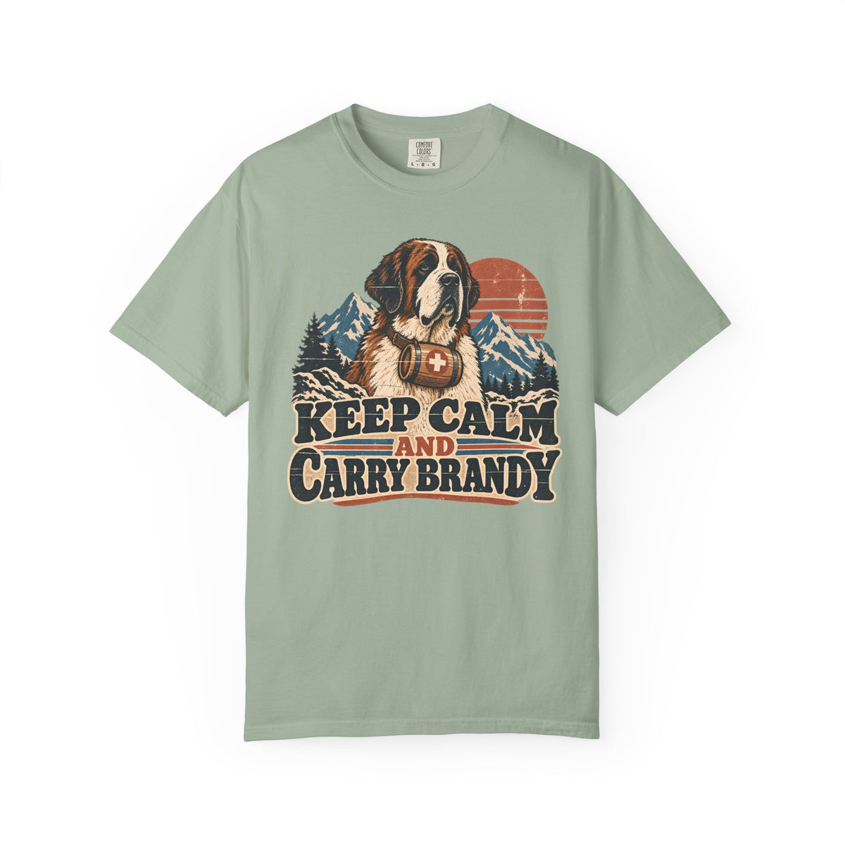 Keep Calm St Bernard T-shirt