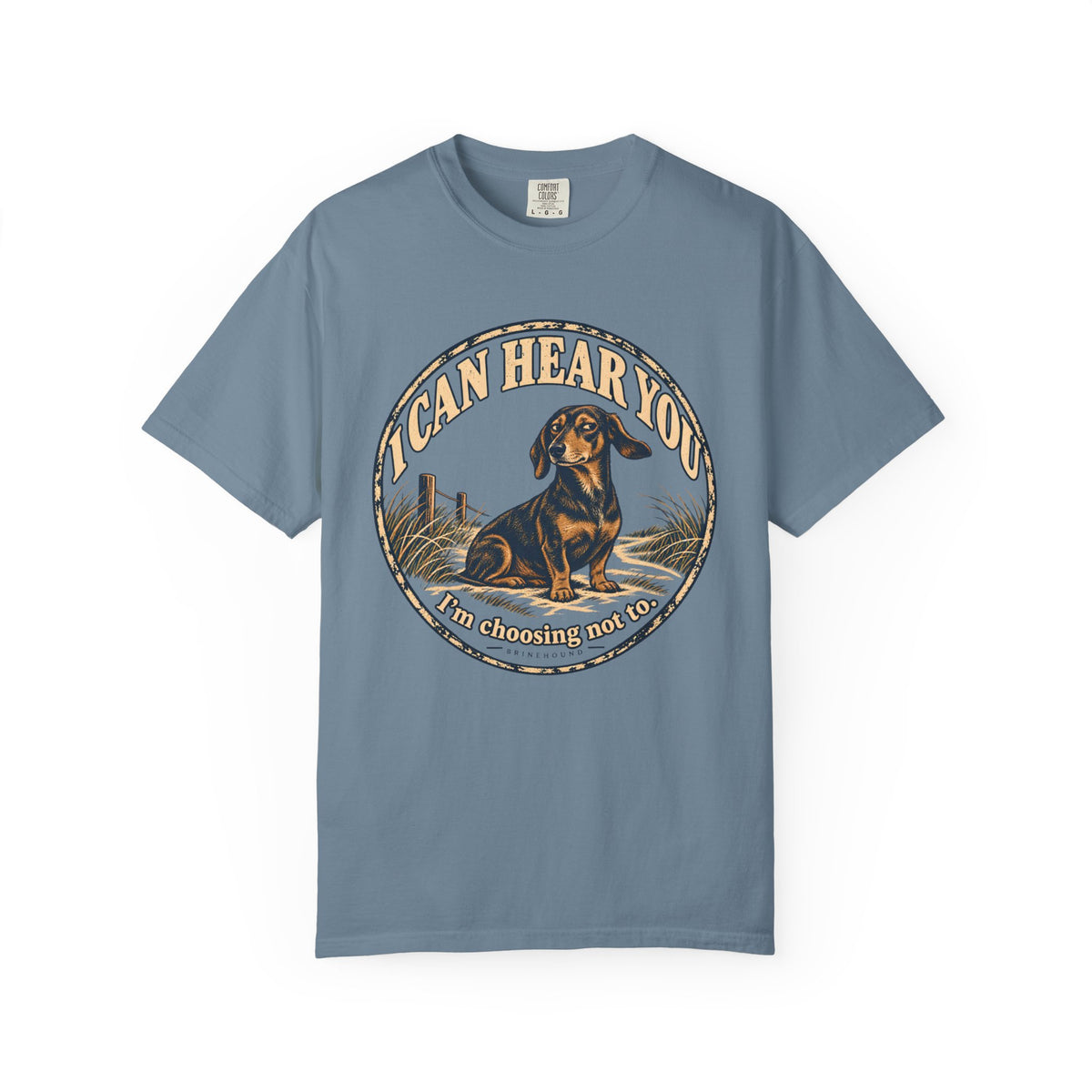 Selectively Deaf Dachshund T-shirt