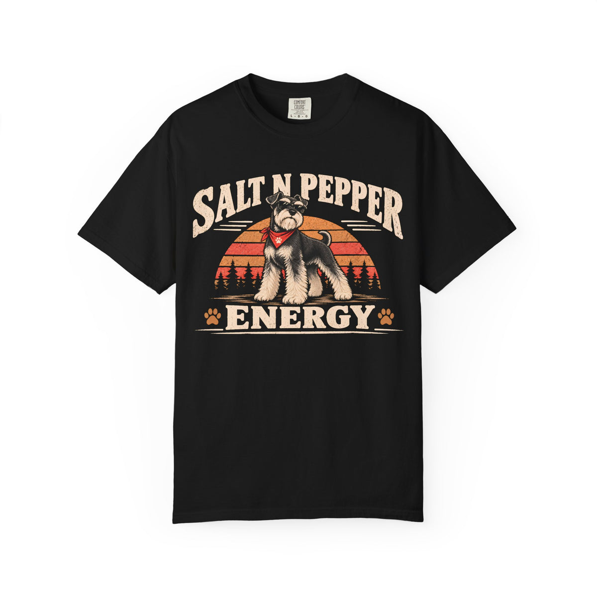 Salt Pepper Schnauzer T-shirt