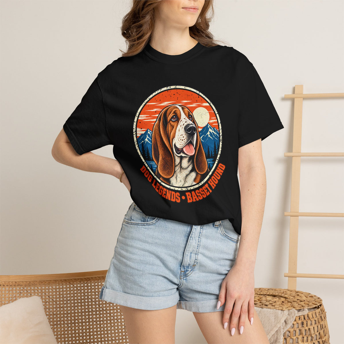 Basset Hound Legend T-shirt