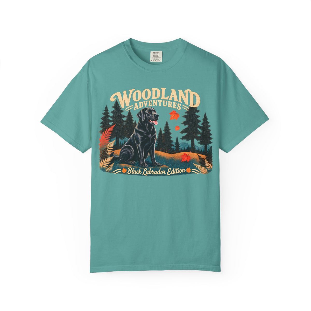 Black Lab Woodland T-shirt