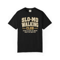 Brinehound T-shirt showing Slo-Mo Walking Club lettering.