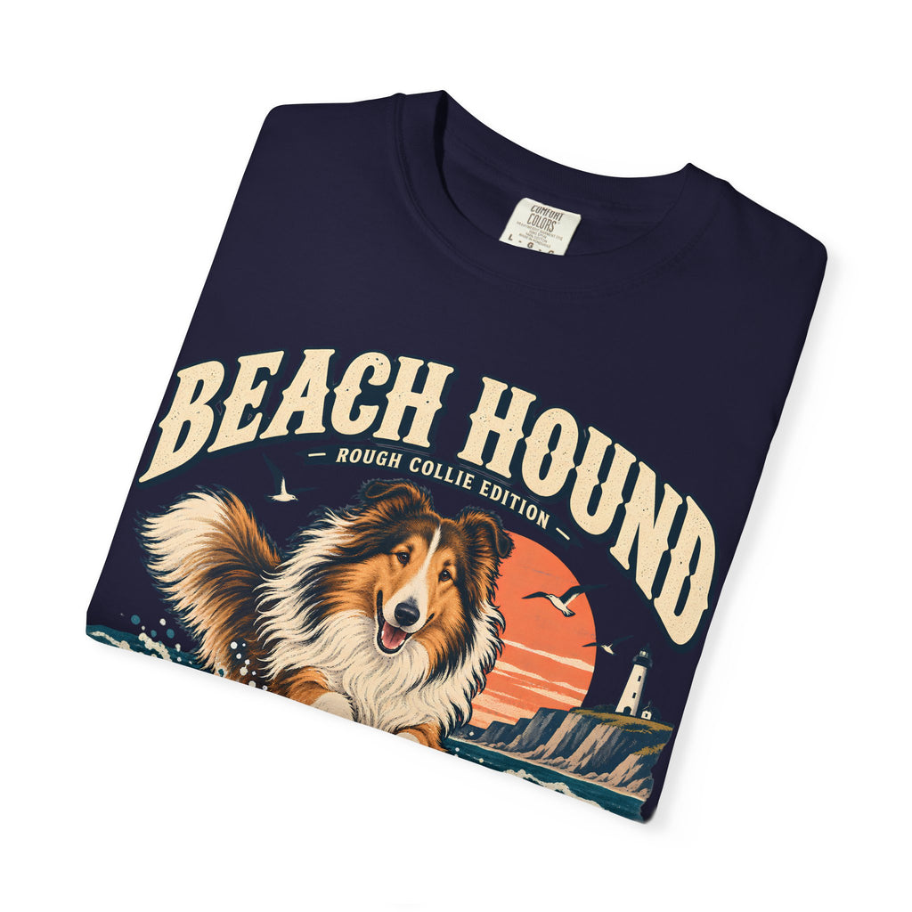 Rough-Collie Beach Hound T-shirt