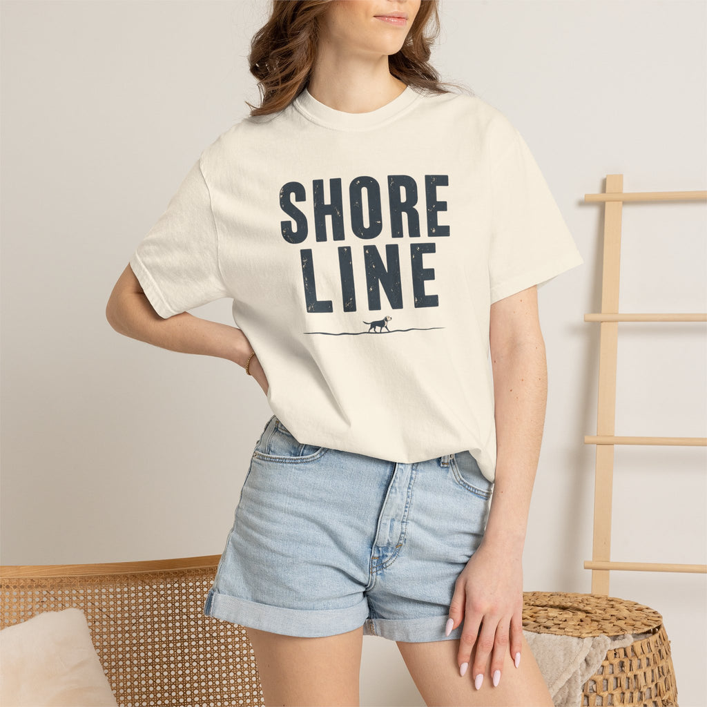 Ivory Shore Line T-shirt