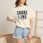 Ivory Shore Line T-shirt