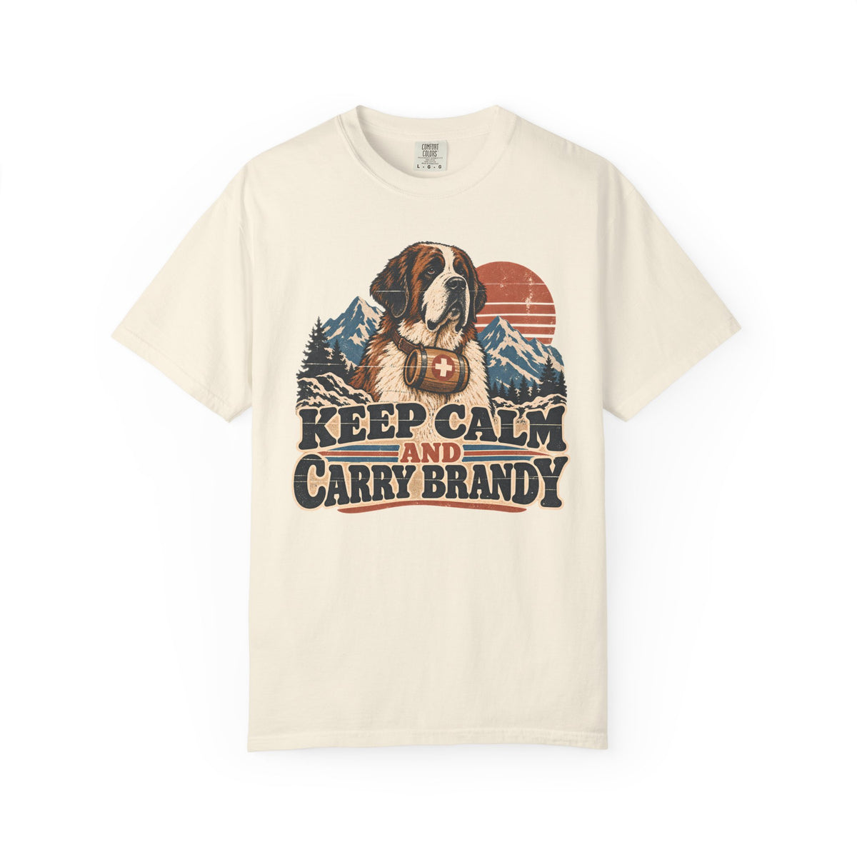 Keep Calm St Bernard T-shirt
