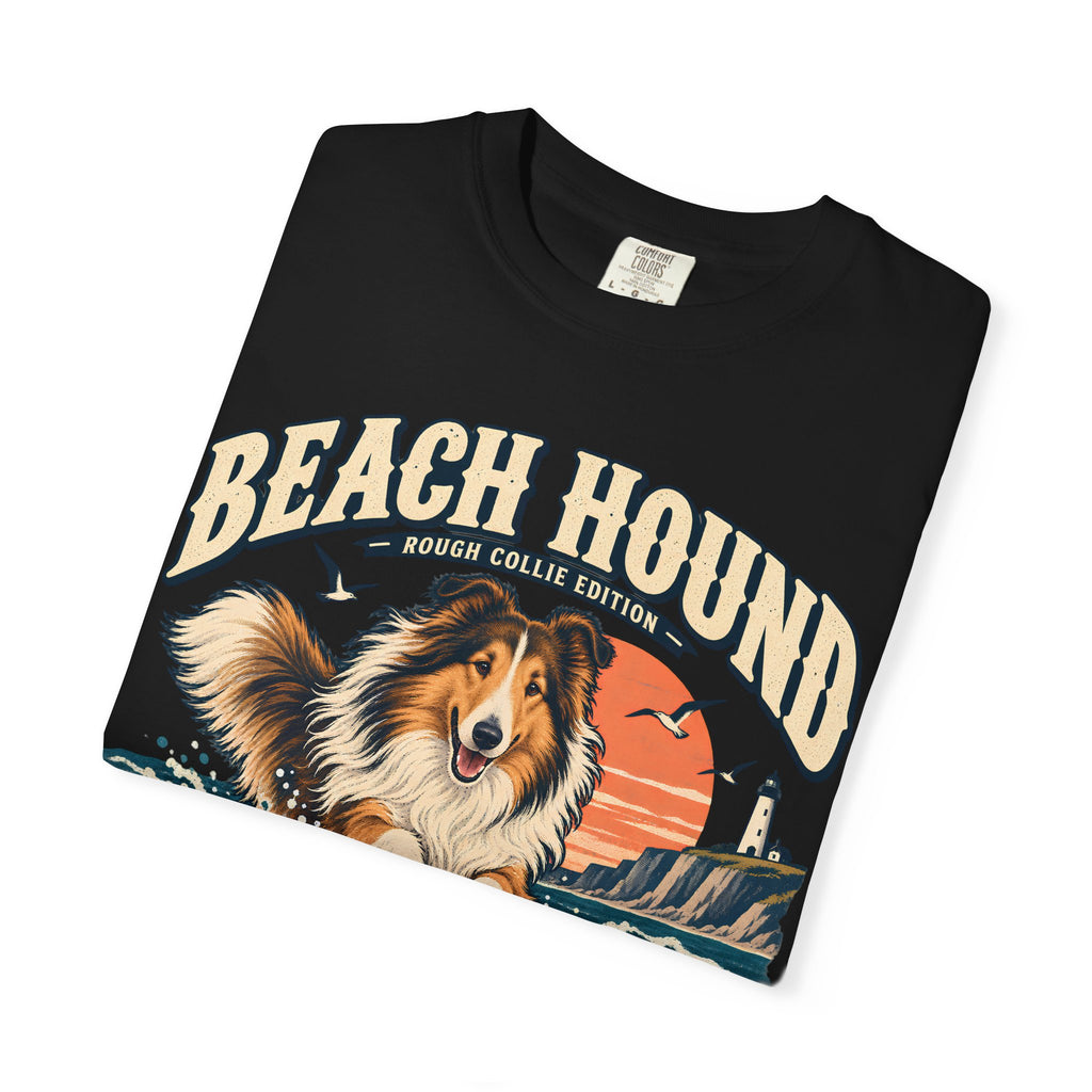 Rough-Collie Beach Hound T-shirt