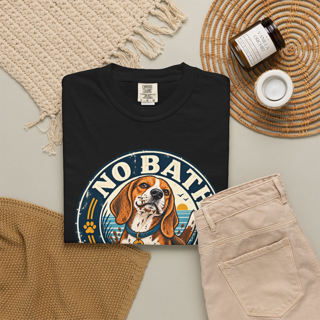 No Bath Please Beagle T-shirt