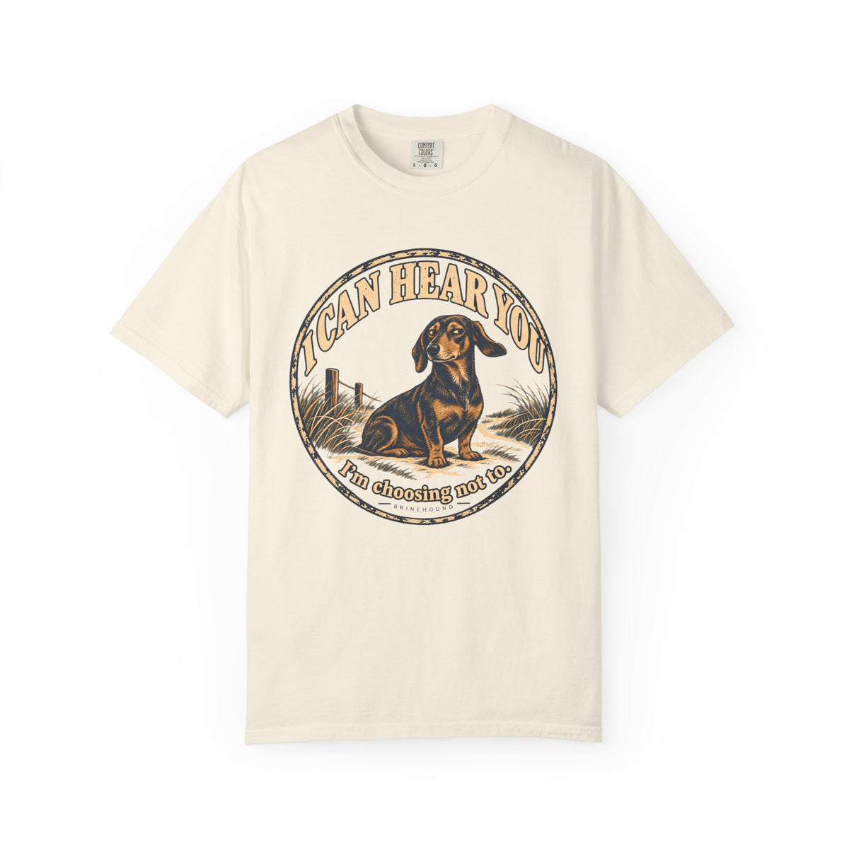 Selectively Deaf Dachshund T-shirt
