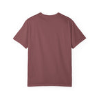 Back view of a Brinehound Comfort Colors T-shirt, showing the plain unprinted back.
