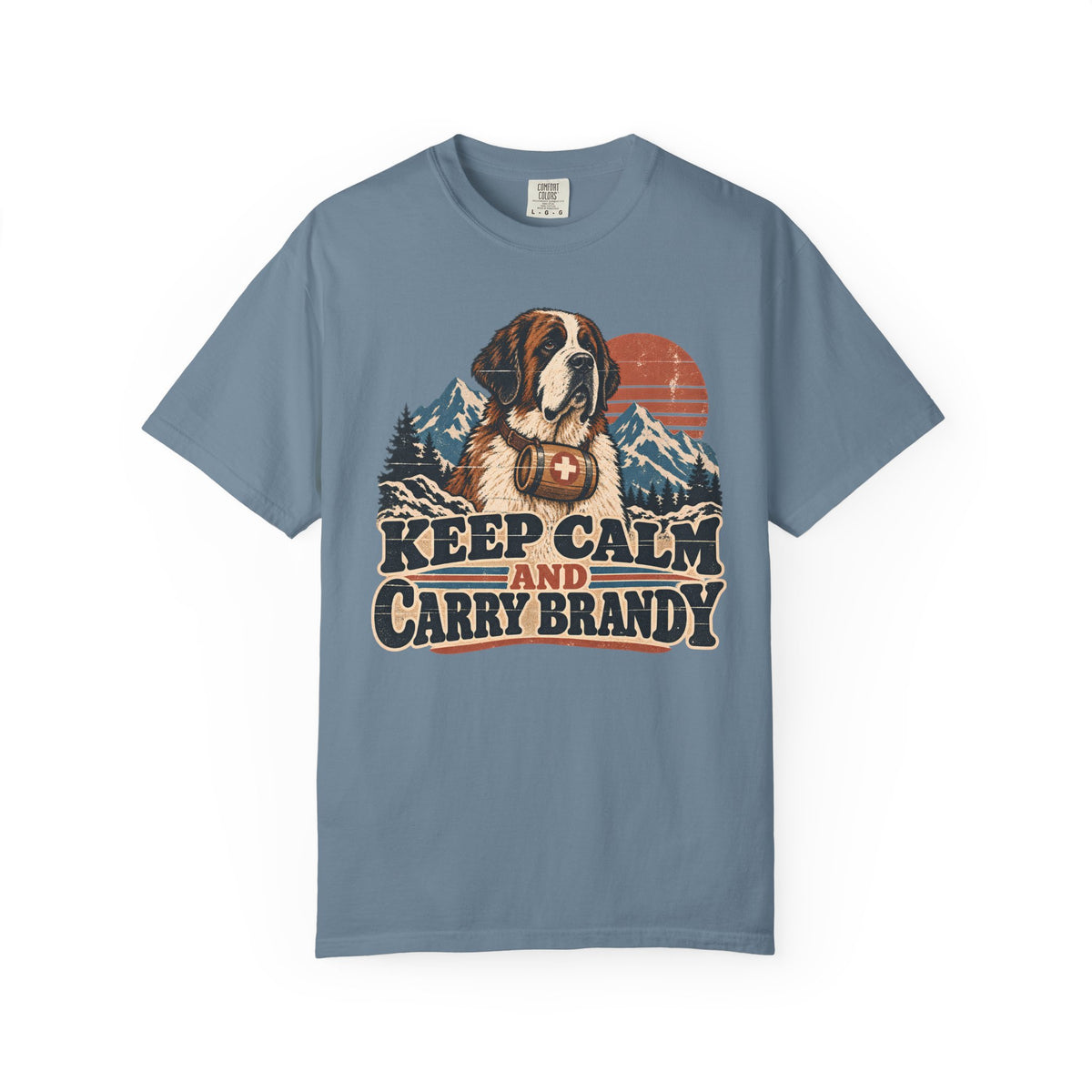 Keep Calm St Bernard T-shirt