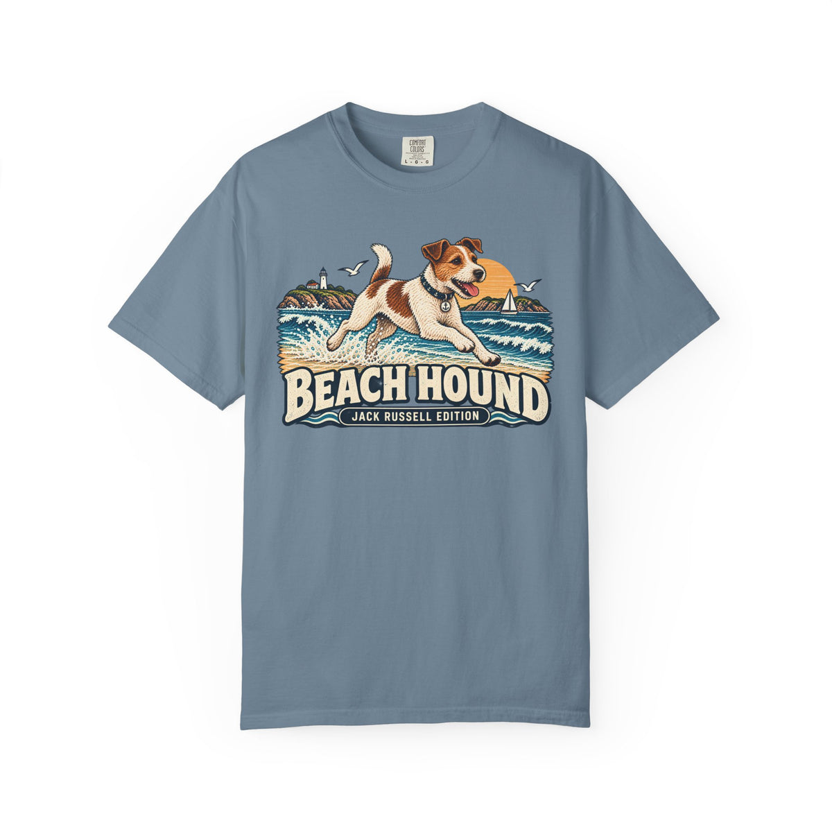 Jack-Russell Beach Hound T-shirt