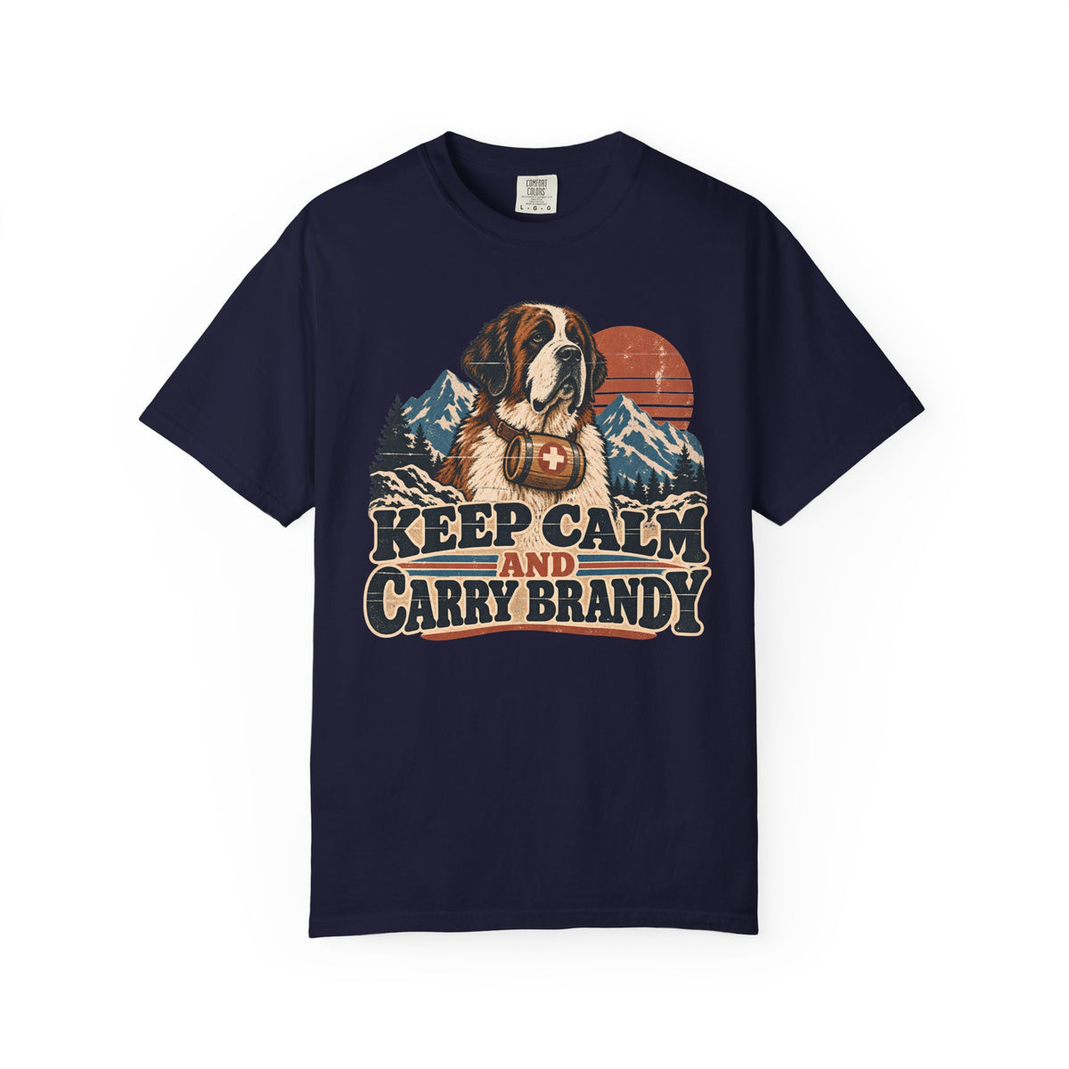 Keep Calm St Bernard T-shirt