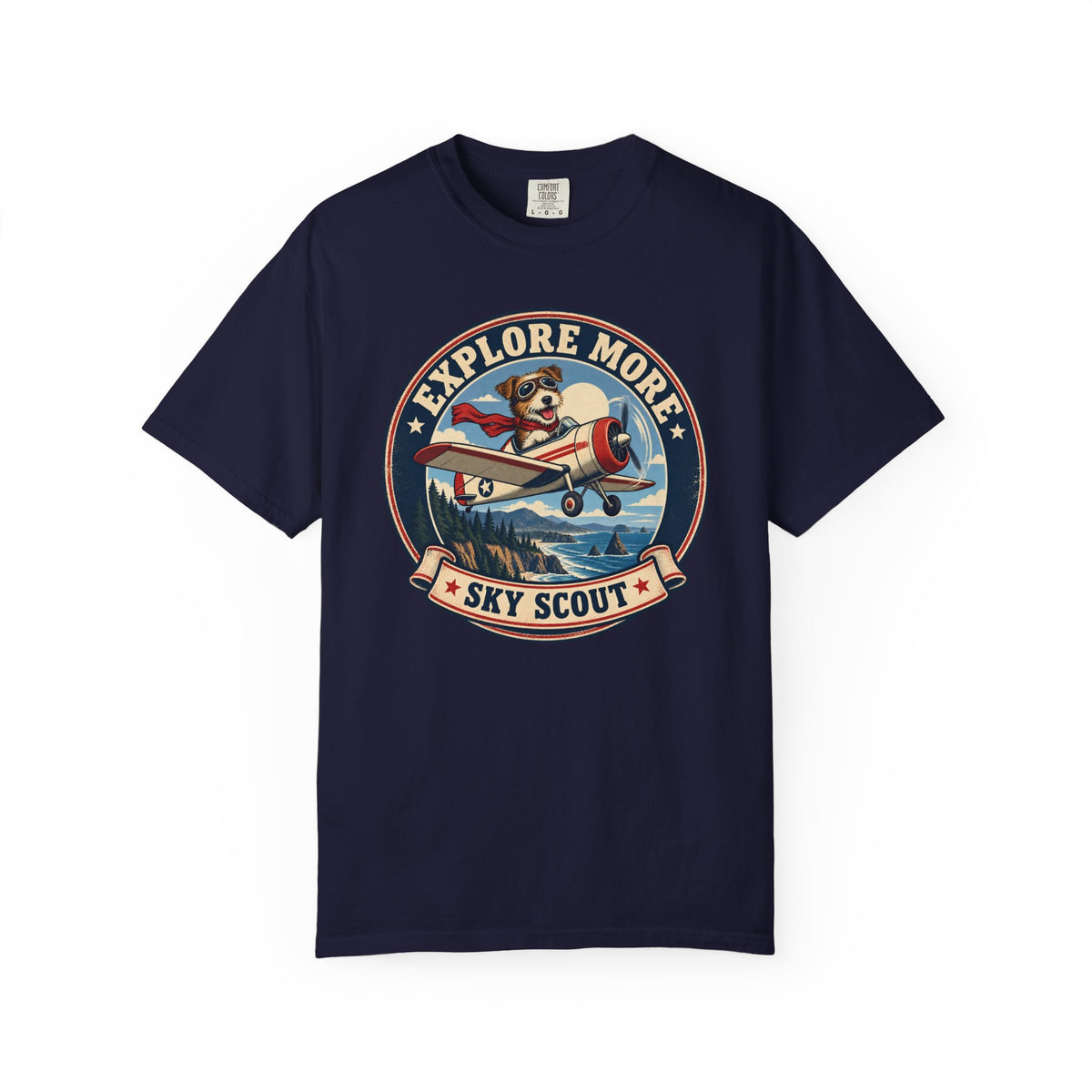 Sky Scout Terrier T-shirt