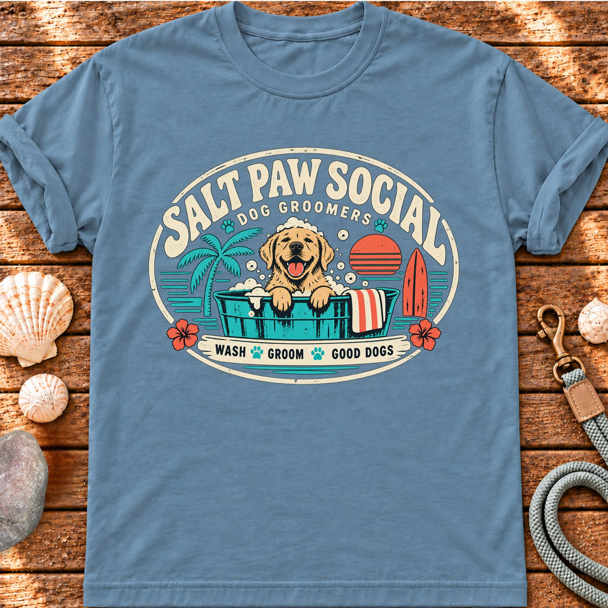 Salt Paw Groomers T-shirt