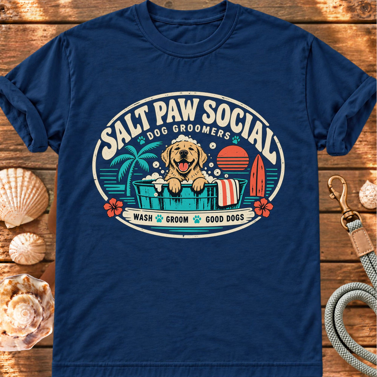 Salt Paw Groomers T-shirt