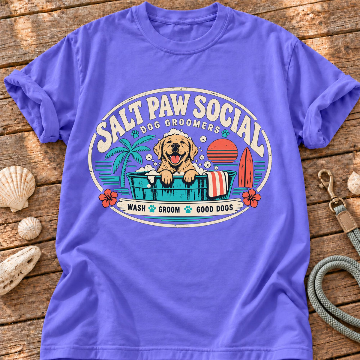 Salt Paw Groomers T-shirt