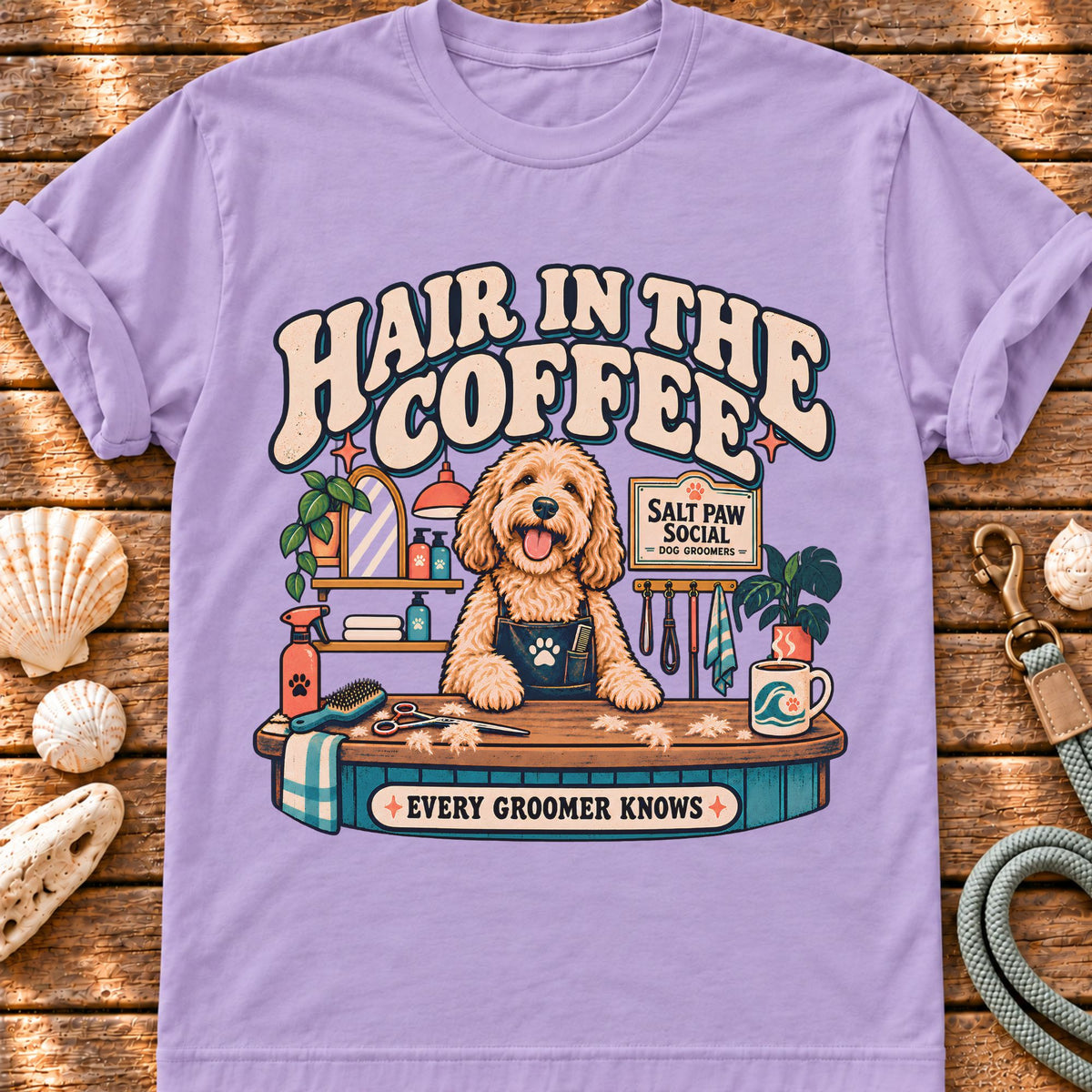 Hair in the Coffee T-shirt