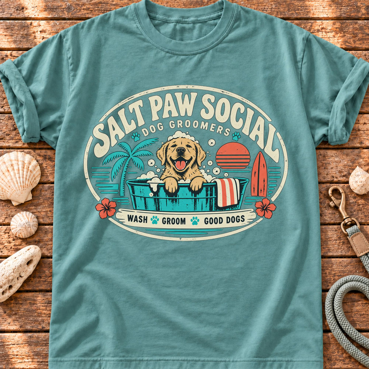 Salt Paw Groomers T-shirt