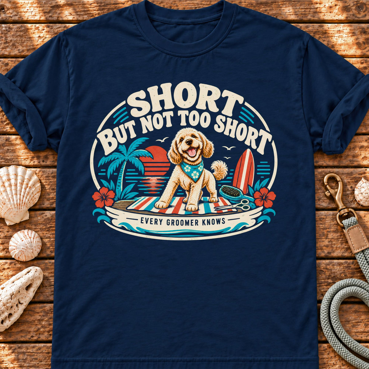 Not Too Short!  Dog Groomer T-Shirt