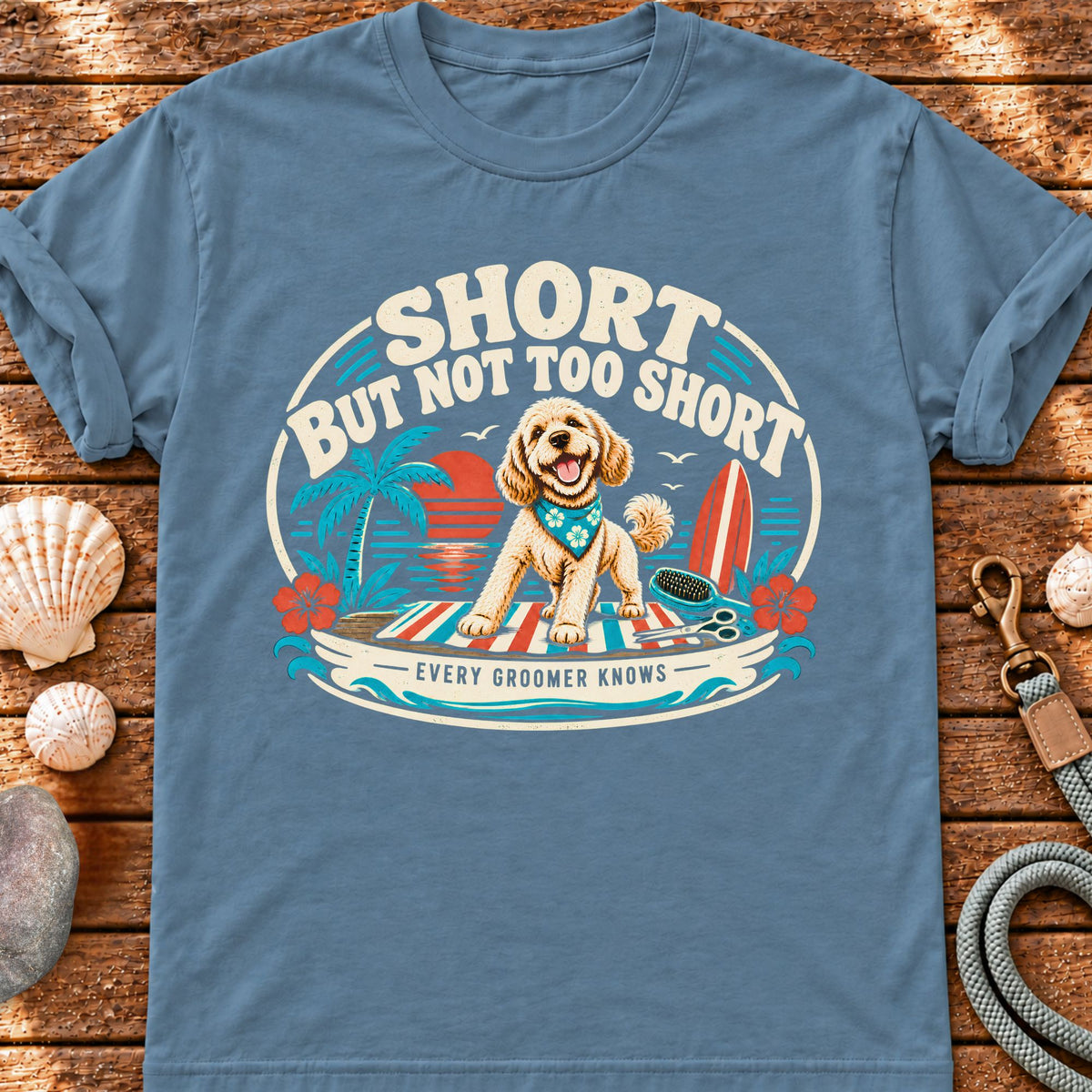 Not Too Short!  Dog Groomer T-Shirt