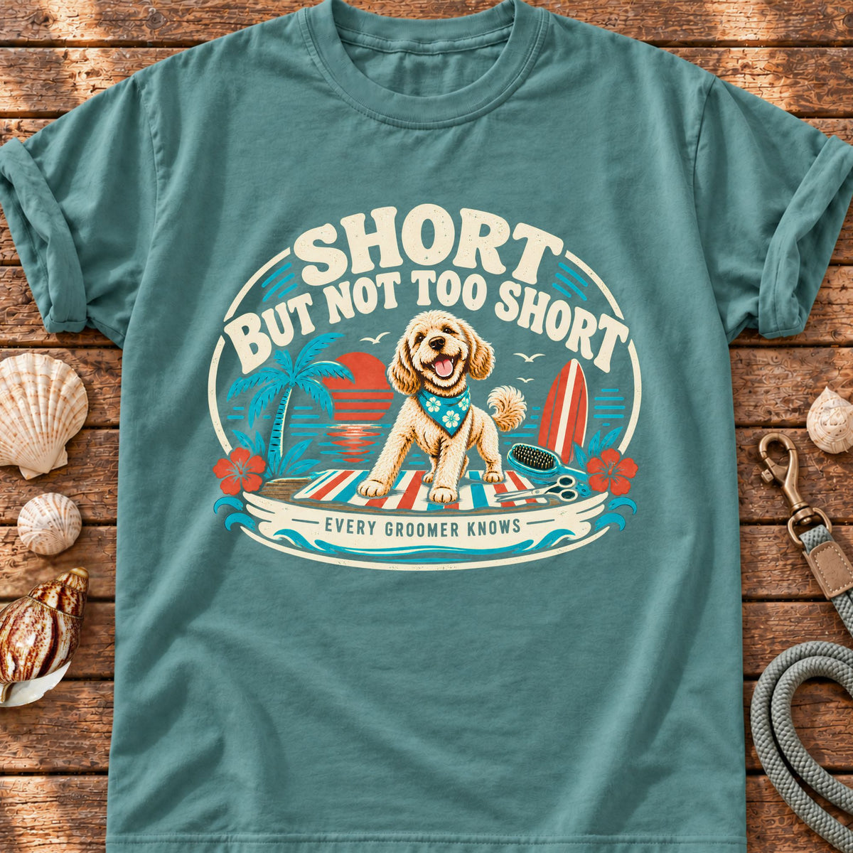 Not Too Short!  Dog Groomer T-Shirt