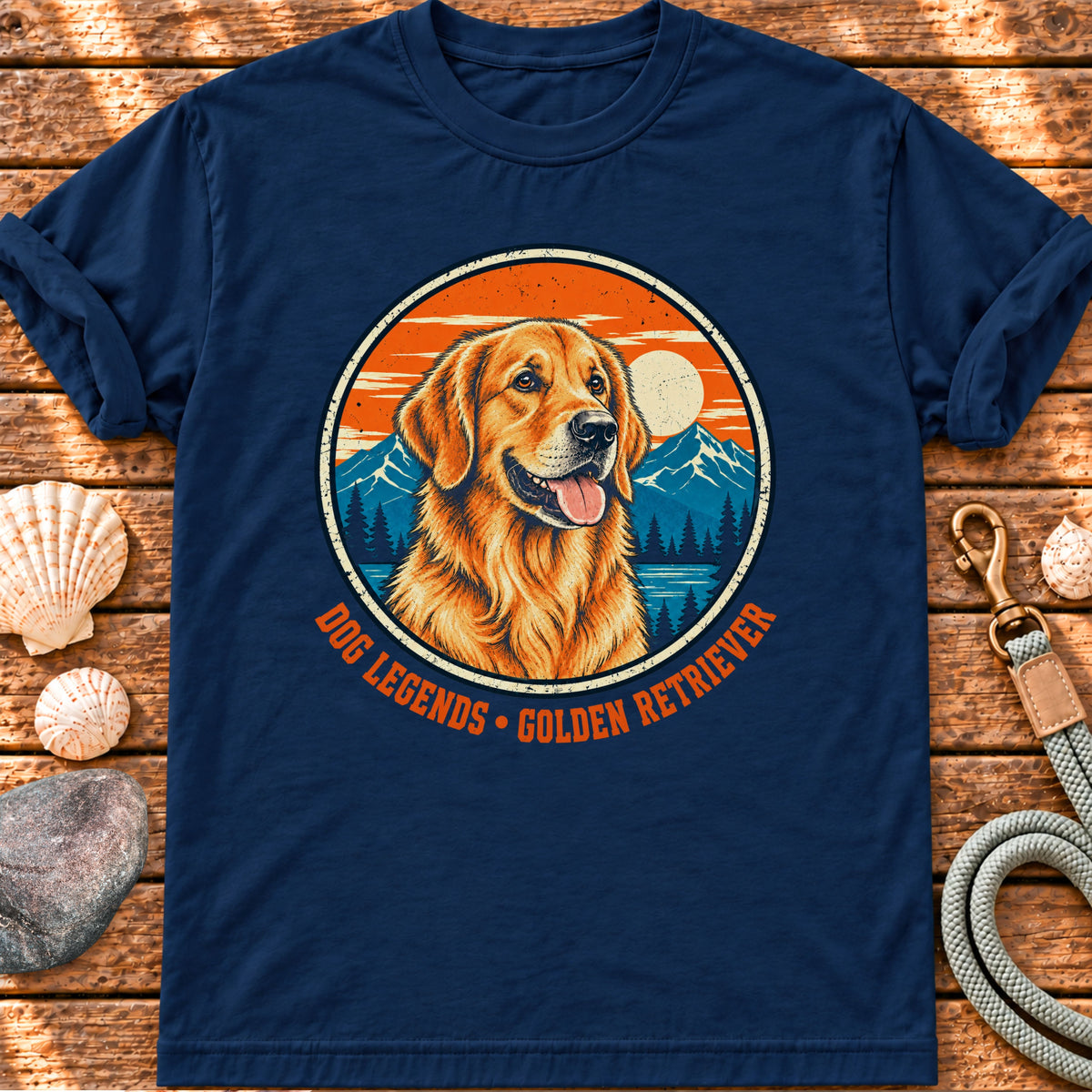 Dog Legends – Golden Retriever graphic T-shirt