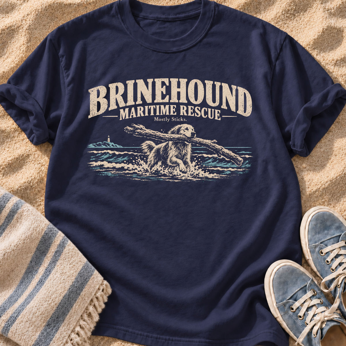 Maritime Rescue – Heroic Dog graphic T-shirt