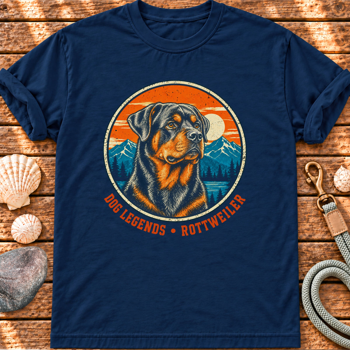 Dog Legends – Rottweiler graphic T-shirt