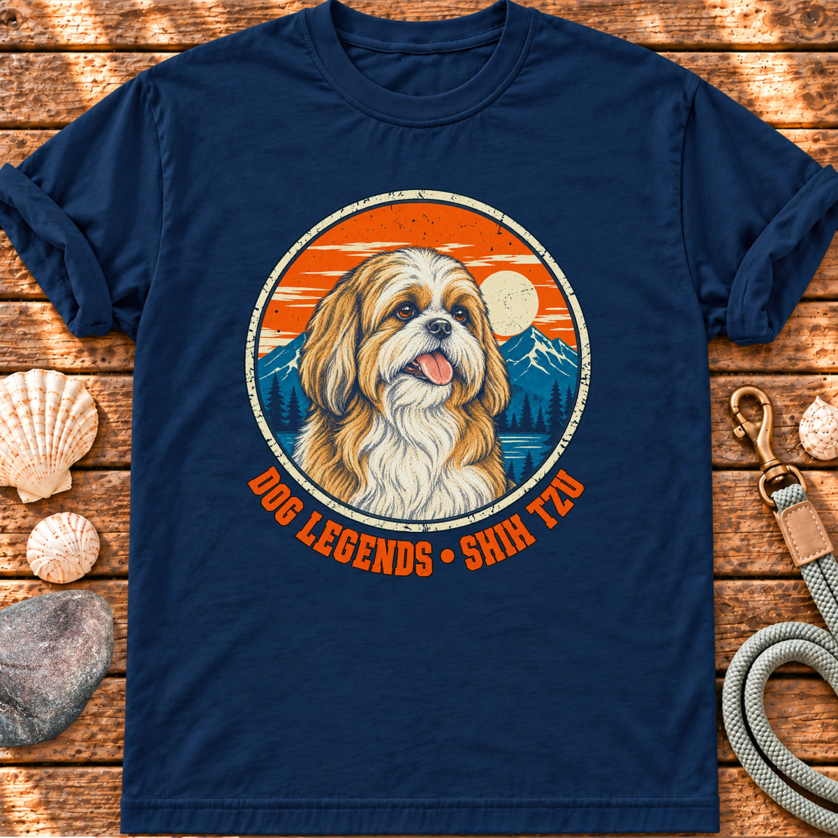 Dog Legends – Shih Tzu graphic T-shirt