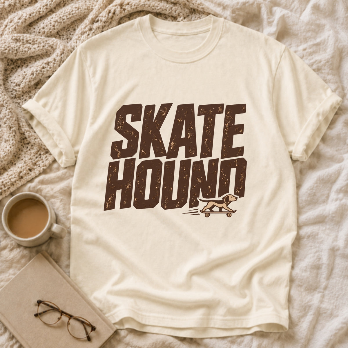 Skate Hound – Beach Dog graphic T-shirt