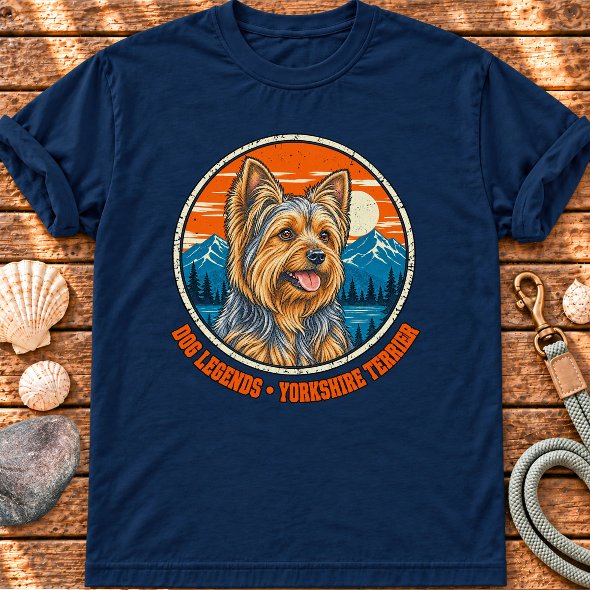 Dog Legends – Yorkshire Terrier graphic T-shirt
