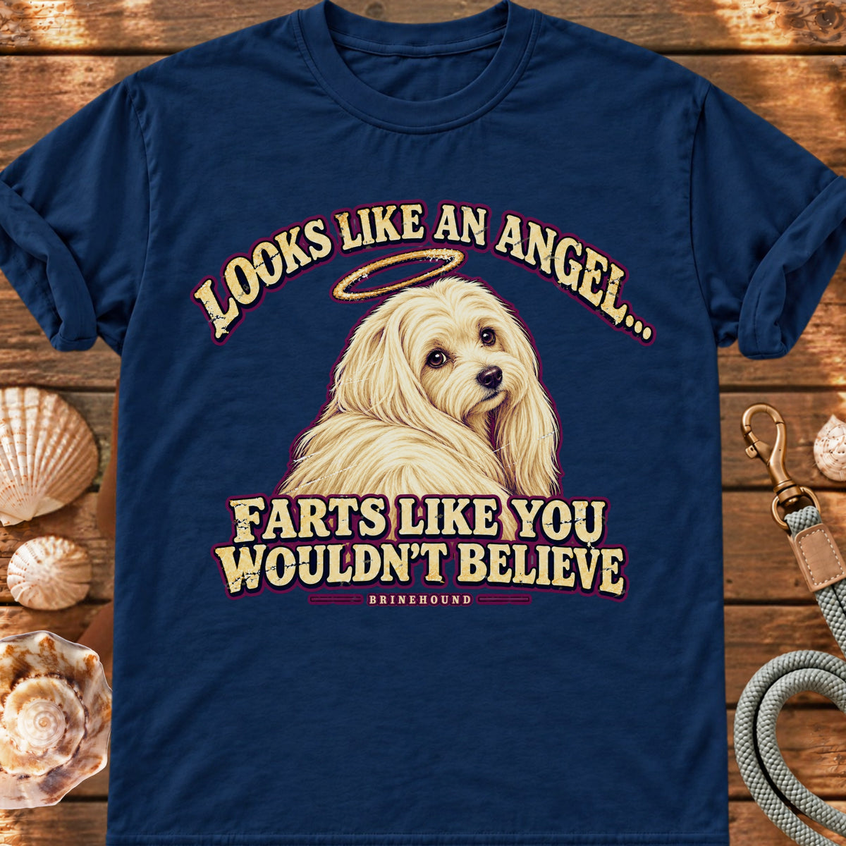 Angel Farts – Maltese T-shirt